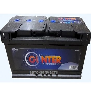 GUNTER 6СТ- 100 (о.п.) 750 А