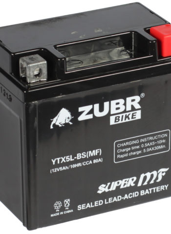 ZUBR MOTO MF1205 12V5AH о.п. (YTX5L-BS)