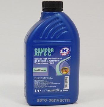 Автоматическая трансмиссионная жидкость Comcor ATF 6 G HC 1л.