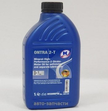 Масло для мотоциклов KUTTENKEULER ONTRA 2T 1л.