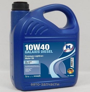Масло моторное KUTTENKEULER GALAXIS DIESEL 10W-40, 5л.