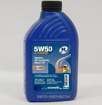 Масло моторное KUTTENKEULER S-TRONIC 50 SN HC 5W-50 4л.