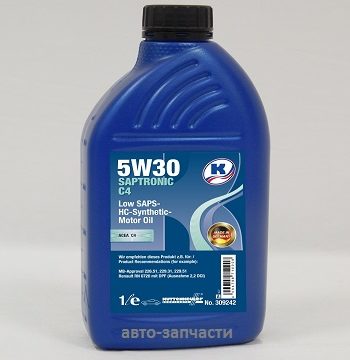 Масло моторное KUTTENKEULER SAPTRONIC C4 HC 5W-30 1л.