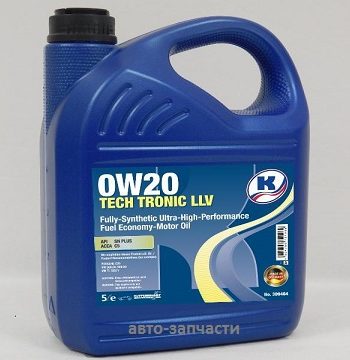 Масло моторное KUTTENKEULER TECH TRONIC LLV OW-20 5л.