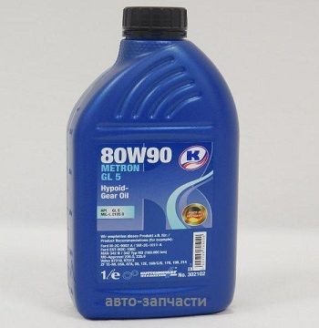 Масло трансмиссионное KUTTENKEULER METRON GL 5 80W-90 1л.