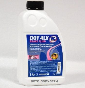 Тормозная жидкость KUTTENKEULER Brake Fluid DOT 4 LV 1л.