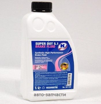 Тормозная жидкость KUTTENKEULER Brake Fluid Super DOT 5.1 1л.