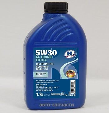 Масло моторное KUTTENKEULER M-TRONIC EXTRA 1л. 5W-30 1л.